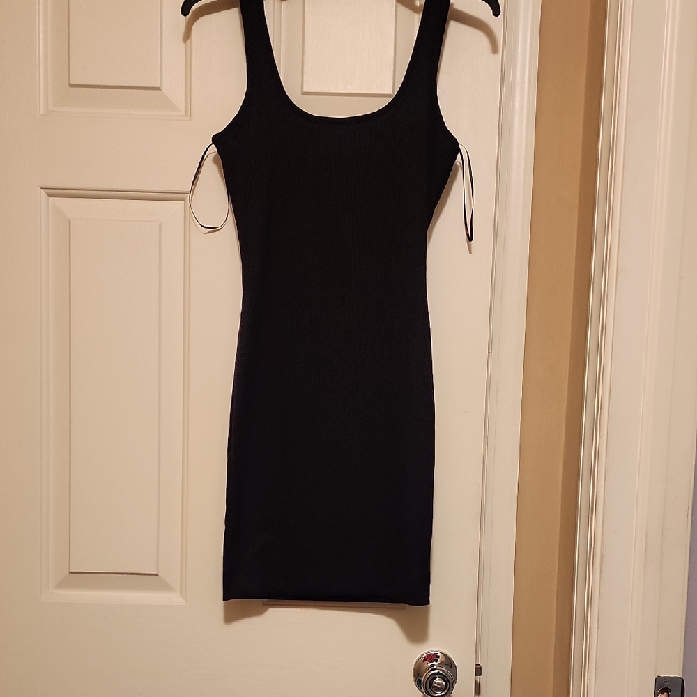 Love Tree Black Mini Dress